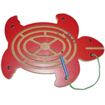Magnetspiel Schildkröte inkl. 1 Stift - Maße: 40x29x1,5cm - Material: MDF, Polyacryl