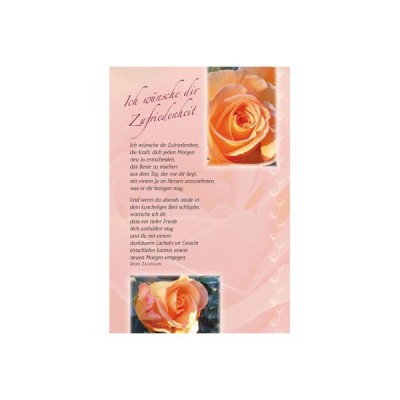 Fragrance card - I wish you satisfaction