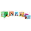 Stack cubes with figures Pets