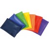 Set of 7 colorful fabric webs