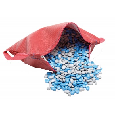 TheraBeans 2,5 kg Kunststoffbohnen aus Polypropylen inkl. Tasche - Maße: 39x25cm